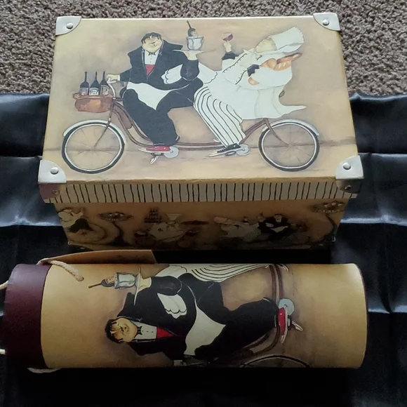Wine Tube and Box - Picture 1 of 3
